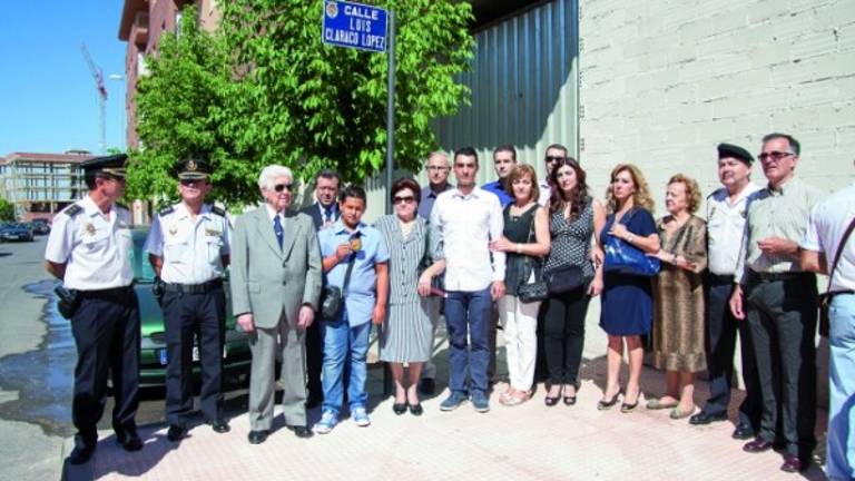 Emotivo homenaje póstumo de la Policía a Luis Claraco Emotivo homenaje póstumo de la Policía a Luis Claraco