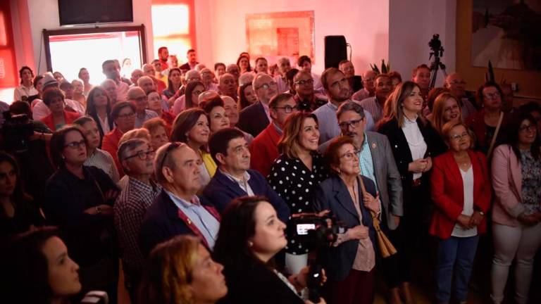 Díaz apoya las candidaturas socialistas de las municipales