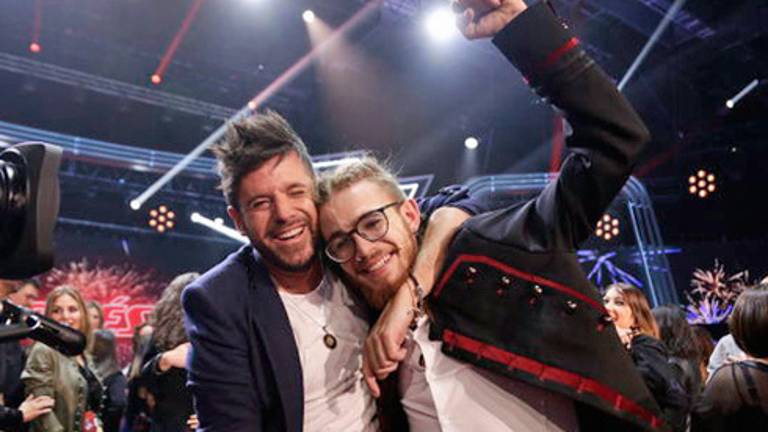 Andrés, del equipo de Pablo López, ganador de “La Voz” Andrés, del equipo de Pablo López, ganador de “La Voz”