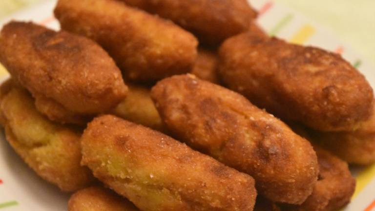 Croquetas de jamón y pollo Croquetas de jamón y pollo