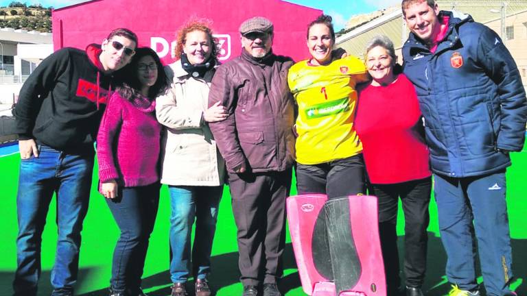 Tres figuras del hockey de Alcalá la Real vuelven a casa Tres figuras del hockey de Alcalá la Real vuelven a casa