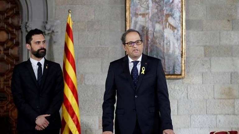 Torra ajeno a la Constitución Torra ajeno a la Constitución