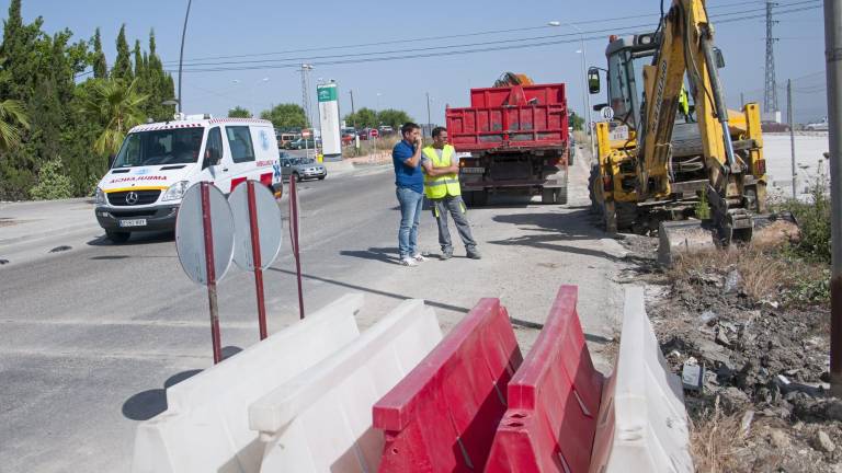 Paso elevado de acceso al Hospital San Juan de la Cruz