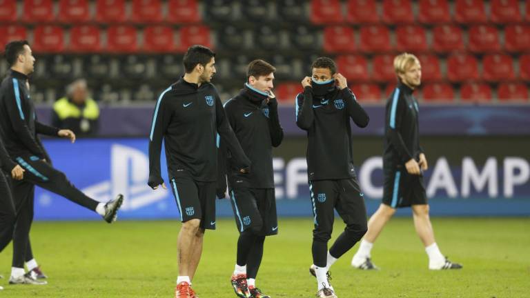 Messi quiere seguir rodándose en un partido intrascendente Messi quiere seguir rodándose en un partido intrascendente