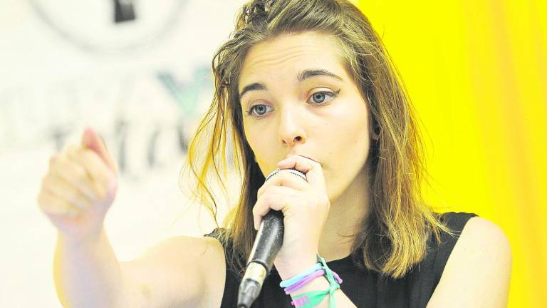 “Al principio cantaba con rabia” “Al principio cantaba con rabia”