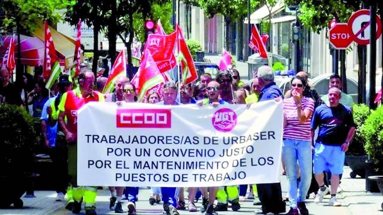 Rechazo férreo a la reducción de los salarios en Urbaser