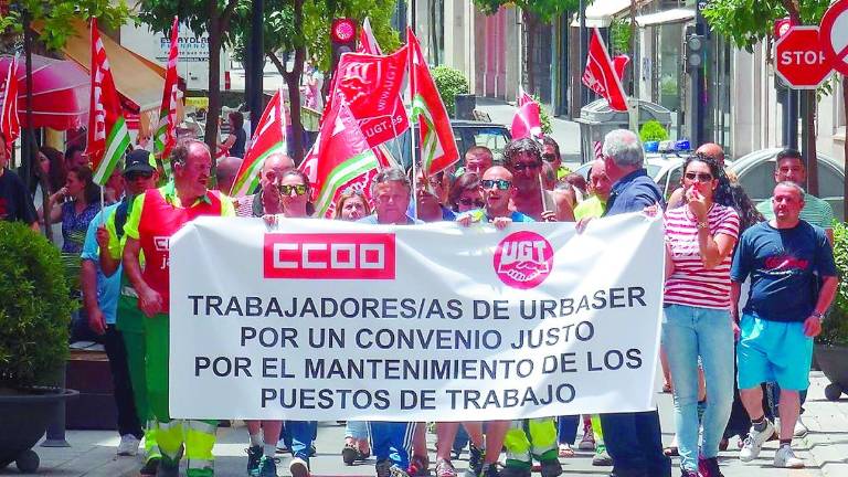 Rechazo a la contraoferta de Urbaser para reducir sueldos Rechazo a la contraoferta de Urbaser para reducir sueldos
