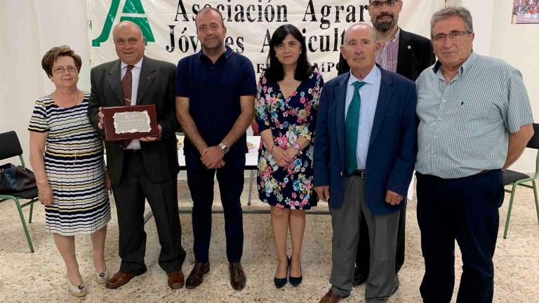 Homenaje al agricultor Pedro Quesada