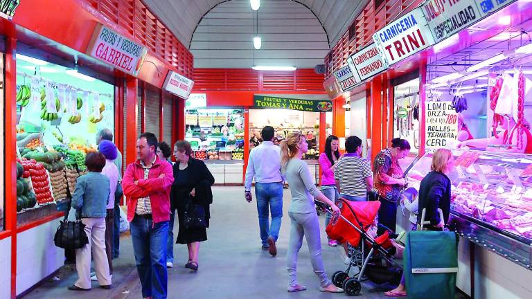 El mercado abre en septiembre, aunque esté todavía en obras El mercado abre en septiembre, aunque esté todavía en obras