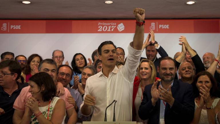 Pedro Sánchez volverá a la secretaría general del PSOE Pedro Sánchez volverá a la secretaría general del PSOE