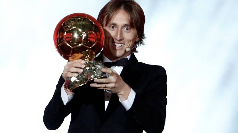 Luka Modric, ganador del Balón de Oro 2018 Luka Modric, ganador del Balón de Oro 2018
