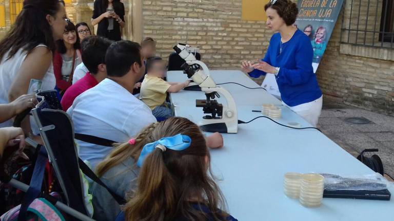 La UJA organiza un taller de microbiología para jóvenes con discapacidad