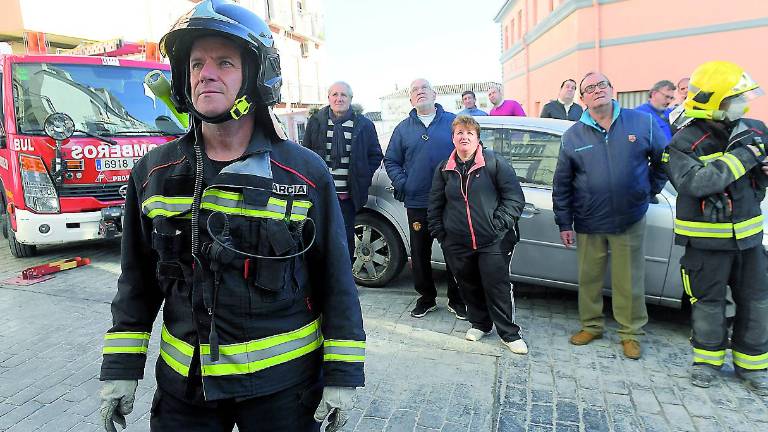 La ruina del centro crece con un derrumbe en la calle Elvín