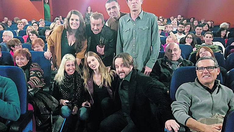 La alfombra roja del cine de Jaén premia a Juan Diego La alfombra roja del cine de Jaén premia a Juan Diego