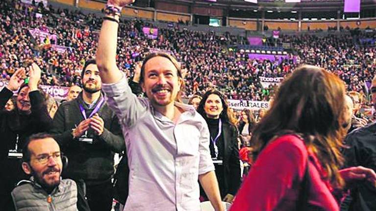 Pablo Iglesias “arrasa” en el congreso de Vistalegre II