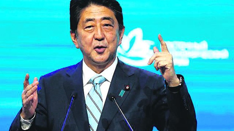 Mayoría de Abe y sus aliados en el Parlamento de Japón