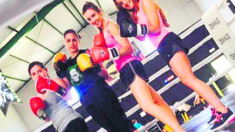 Boxeo para mujeres en la capital jiennense