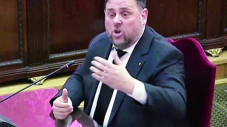 Junqueras dice que el Govern debía proteger el derecho a voto