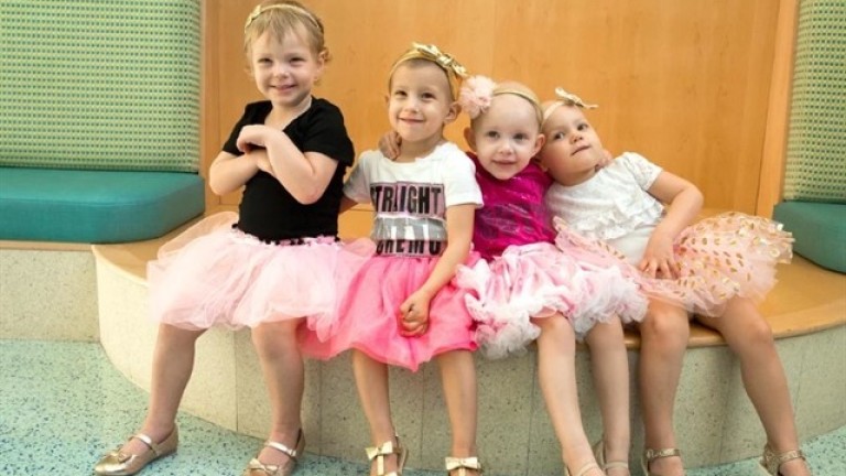 Cuatro niñas y su lucha contra el cáncer infantil