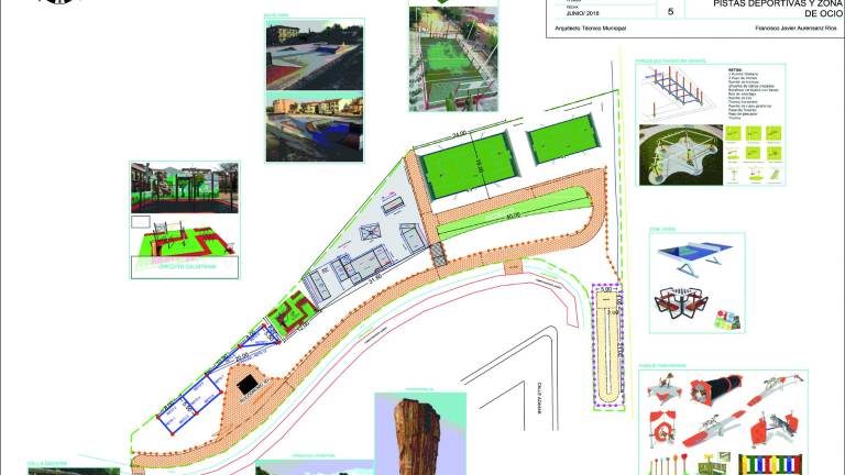 Mengíbar contará, en meses, con un parque multiaventura Mengíbar contará, en meses, con un parque multiaventura