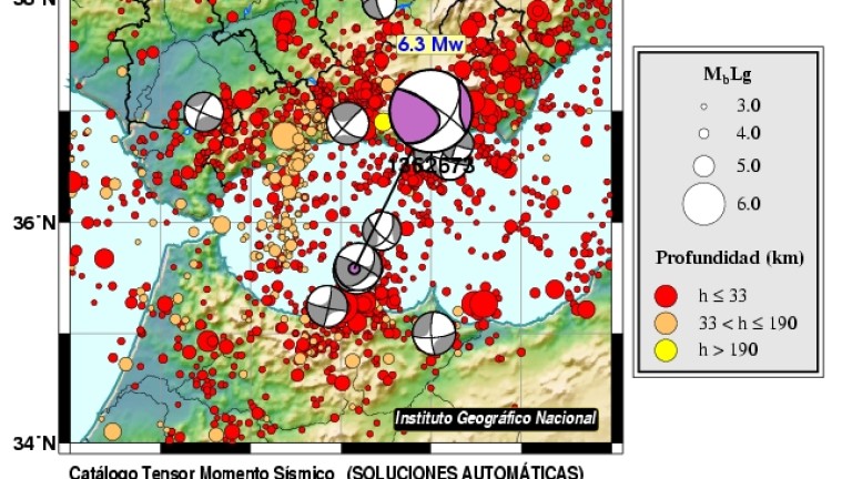 El terremoto de Alborán sacude la provincia de Jaén