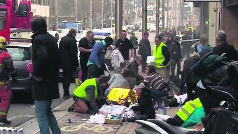 Liberado el detenido en Bruselas Liberado el detenido en Bruselas
