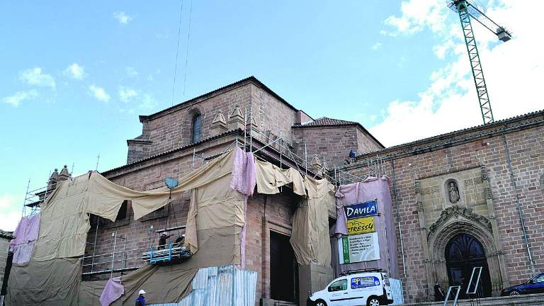 La rehabilitación de Santa María concluirá este mes La rehabilitación de Santa María concluirá este mes