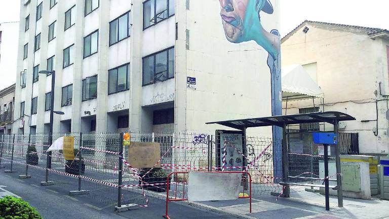 Ciudadanos denuncia el mal estado del edificio de UGT Ciudadanos denuncia el mal estado del edificio de UGT