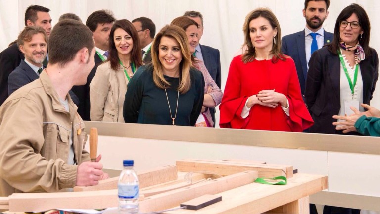 La Reina Doña Letizia apoya a la Formación Profesional andaluza