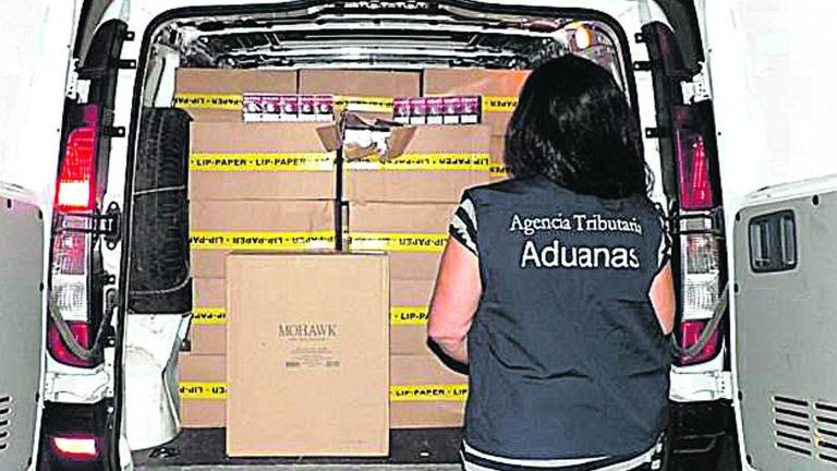 El contrabandista que cogieron con 16.000 cajetillas de tabaco El contrabandista que cogieron con 16.000 cajetillas de tabaco