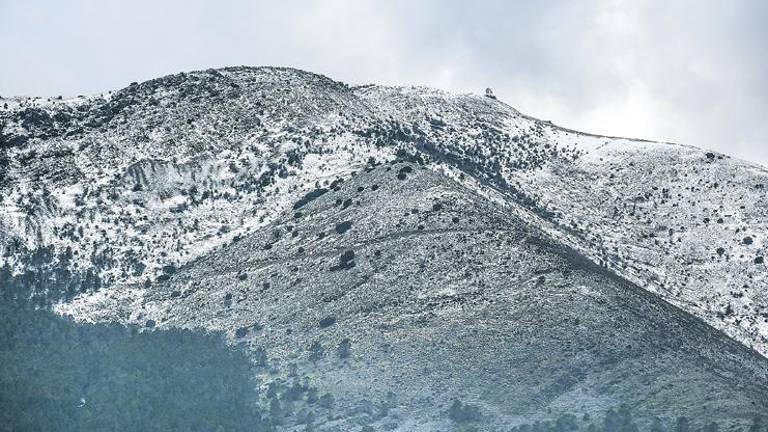 Una nevada a mitad de abril Una nevada a mitad de abril