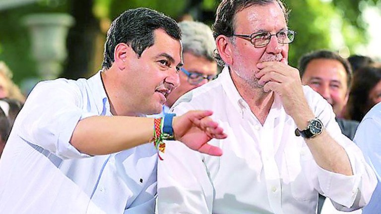 Rajoy arropa a Moreno en la reelección al cargo