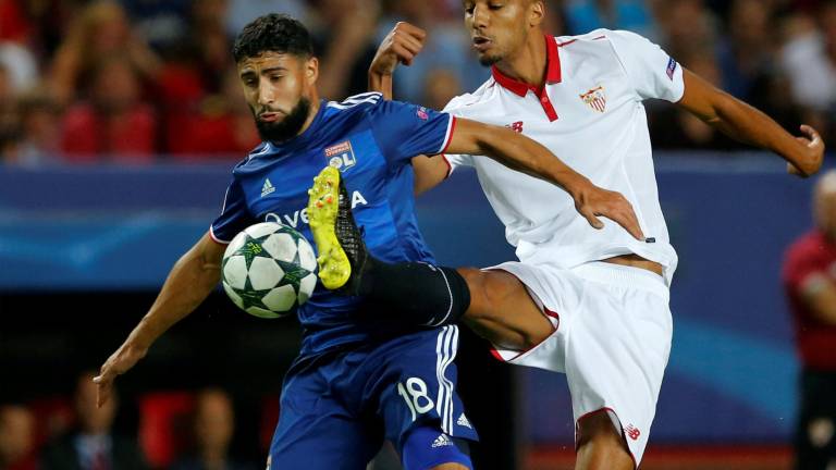 El Sevilla bate con su mejor versión al Lyon El Sevilla bate con su mejor versión al Lyon