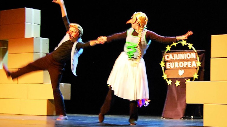 Los escolares celebran el Día de Europa con mucho teatro