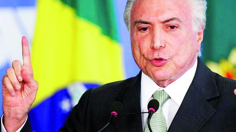 Detenido el ex presidente brasileño Michel Temer