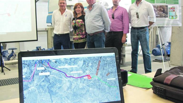 Las obras de la estación depuradora, casi terminadas Las obras de la estación depuradora, casi terminadas