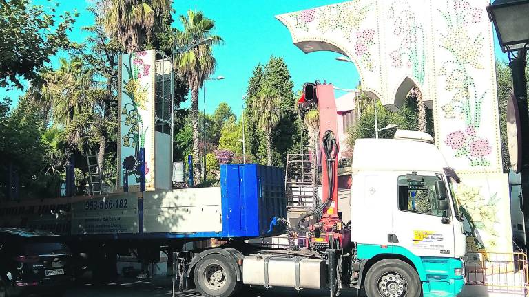 La avenida Pierre Cibié queda cerrada al tráfico por la feria La avenida Pierre Cibié queda cerrada al tráfico por la feria