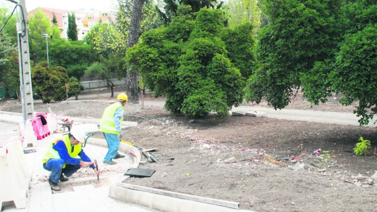 Remodelación del vallado en el Parque Municipal San Blas