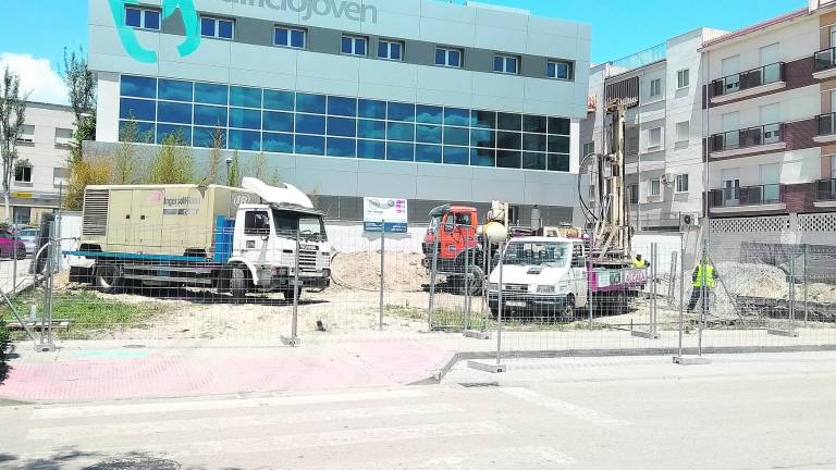En marcha los trabajos para climatizar el Edificio Joven En marcha los trabajos para climatizar el Edificio Joven