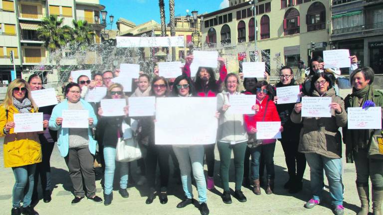 “Puñetazo en la mesa” de las mujeres de ayuda a domicilio