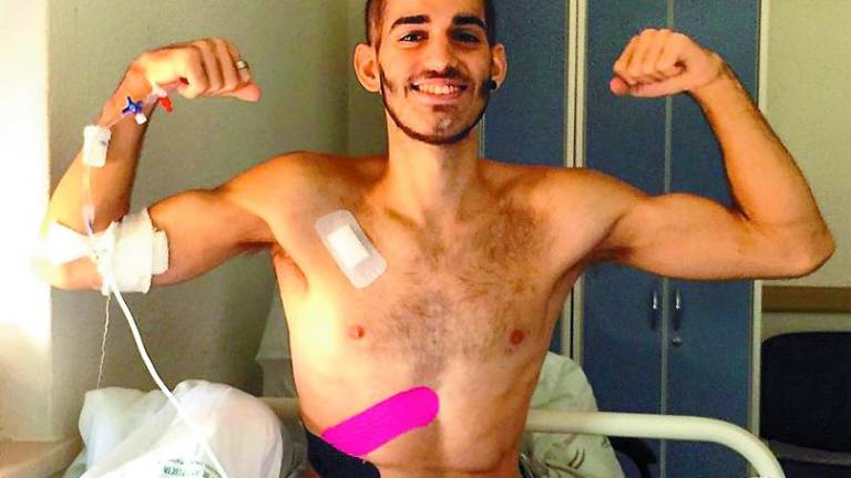 Pablo Raéz, el joven malagueño que padece leucemia, encuentra donante Pablo Raéz, el joven malagueño que padece leucemia, encuentra donante
