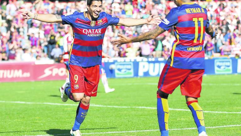 Luis Suárez echa el guante a la Liga Luis Suárez echa el guante a la Liga