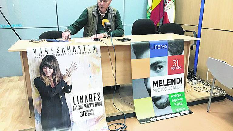 Vanesa Martín y Melendi, artistas para San Agustín