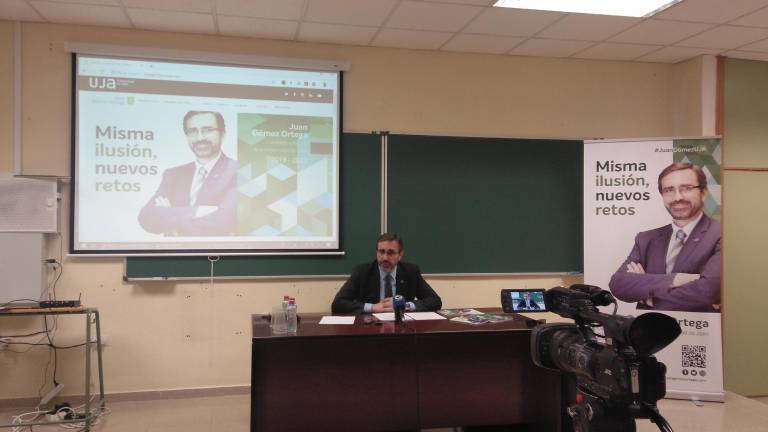 Juan Gómez trabajará para que la UJA siga como motor de la provincia Juan Gómez trabajará para que la UJA siga como motor de la provincia