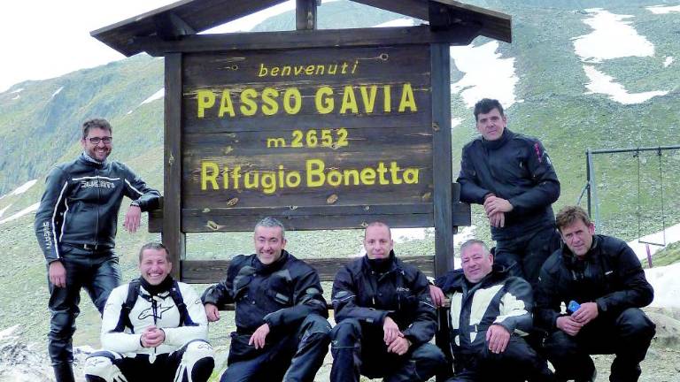 Motos que llegan a la cima