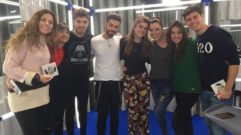 La alcalaína Roko visita a los concursantes de OT 2017 La alcalaína Roko visita a los concursantes de OT 2017