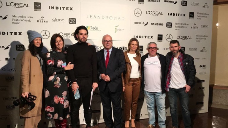 Leandro Cano pisa fuerte la pasarela de la Fashion Week