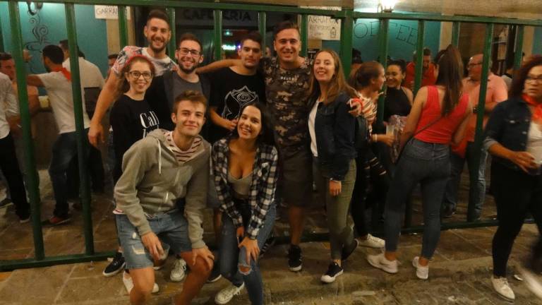 Lleno en el encierro nocturno Lleno en el encierro nocturno