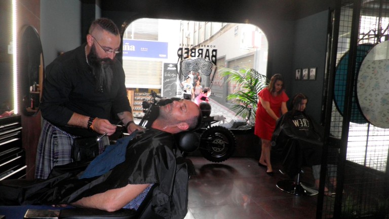 Una barbería única en Jaén