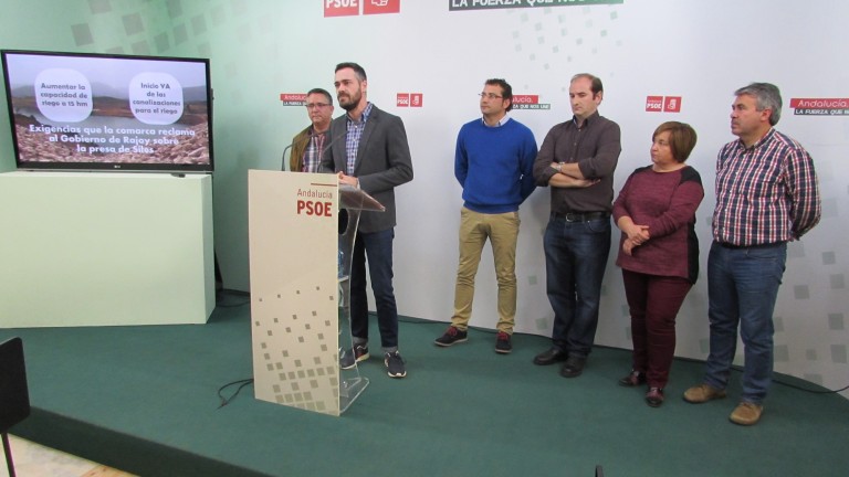 El PSOE insiste en que compete a Madrid el riego de la presa de Siles